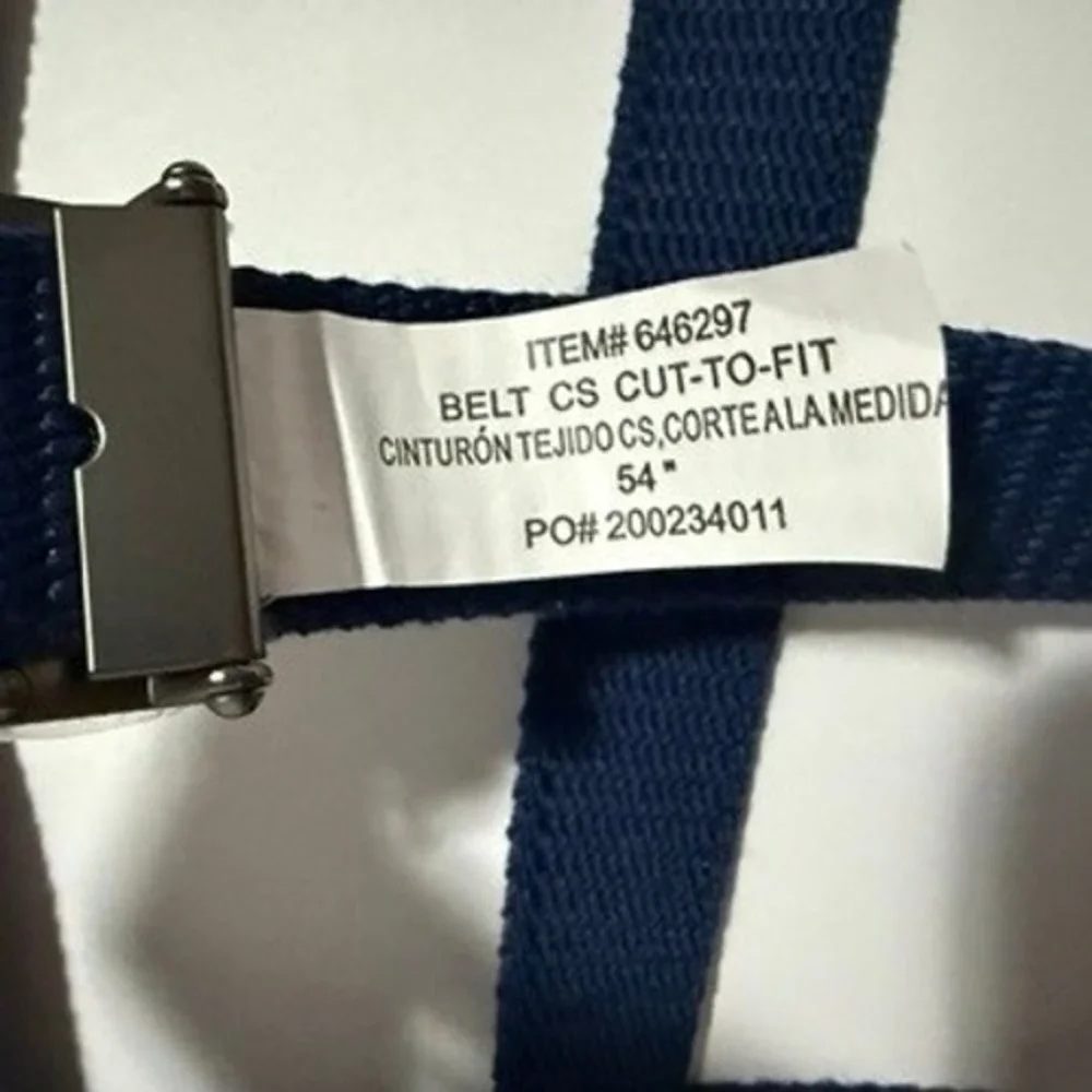 NWT Boy Scouts of America Cub Scouts Navy Blue Belt Cut-To-Fit Wolf Logo 54